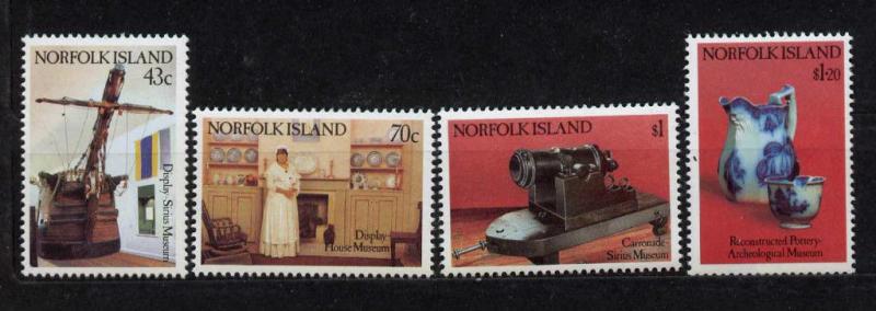 Norfolk Island 504-7 MNH Ship, Sirus Museum, Pottery