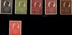 MINT  ROMANIA  STAMPS ISSUED 1920-22  (010)