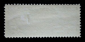 US #C13 ERROR/EFO Airmail Stamp  Graf Zeppelin MLH Broken U Variety