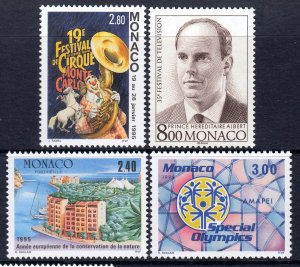 Monaco 1995 Mint MNH Accumulation SC 1935,1936,1937,1938