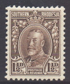 Southern Rhodesia Scott 18 - SG16cd, 1931 George V 1.1/2d MH*