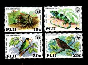 Fiji # 397-400 Mint WWF!