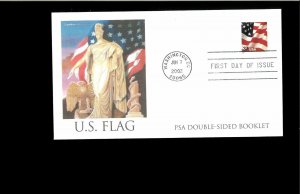 2002 First day Cover USA Flag Washington DC