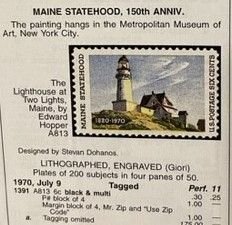 Maine Statehood, 150th Anniversary