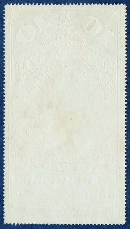 [0978] 1865 Scott#PR2 MNG 10¢ Green cv:$300 NEWSPAPER