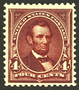 U.S. #269 MINT OG HR