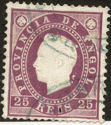 Angola, Scott #19, Used