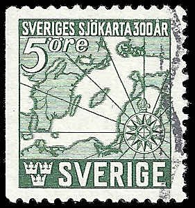 Sweden - #348 - Used - SCV-0.80