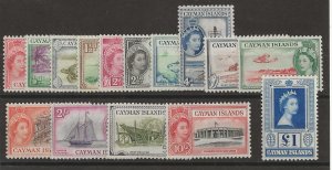 Cayman Islands  Sc #135-149 set of 15 OG VF