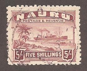 Nauru 29a Used VF