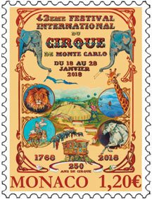 Scott # 2910 Circus MNH