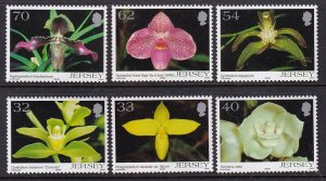 Jersey 1123-1128 Flowers MNH VF