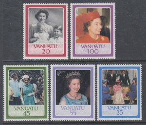 Vanuatu 414-418 MNH VF