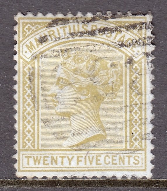 Mauritius - Scott #64 - Used - Hinge bump - SCV $15