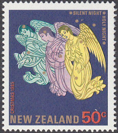 NEW ZEALAND 1985 50c Christmas - SPELLING ERROR MISSING H ACS cat NZ$150...53914