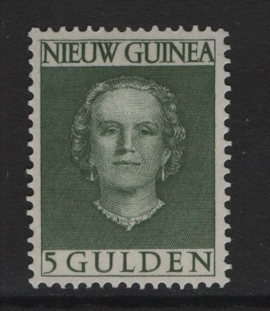 Netherlands New Guinea   #21  MH 1950  Juliana   5g