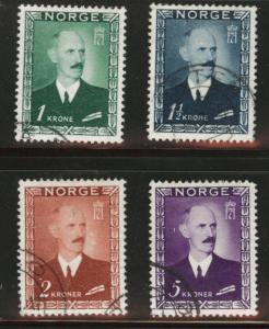 Norway Scott 278-278 used 1945 stamp set
