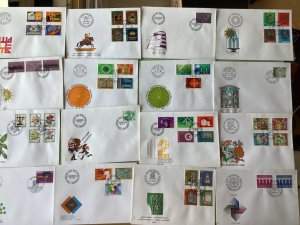 Switzerland postal  covers  16  items Ref A2161