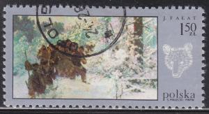 Poland 1631 Hinged 1968 Bear Hunt