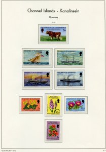 Channel Islands Collection on 58 pages -Guernsey and Alderney-SCV $415.00