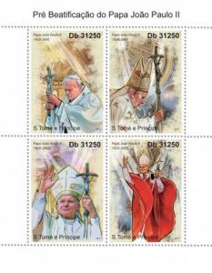 SAO TOME E PRINCIPE 2011 SHEET POPE JOHN PAUL st11213a