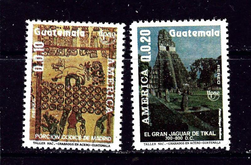Guatemala C834-35 MNH 1990 America Issue