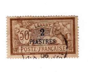 Levant #35 Used - Stamp - CAT VALUE $1.60