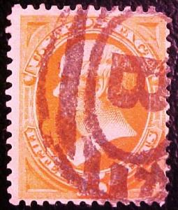 US #189 15c Daniel Webster Used