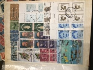 W.W Stamps In Stock Book + Some VERY OLD U.S Might Find Some Gems