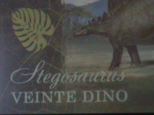 ​SPAIN-2021 DINOSAU-$20 DINO-POLIMER NOTE UNC-COLLECTIBLE-VF PICTORIAL BEAUTIFUL