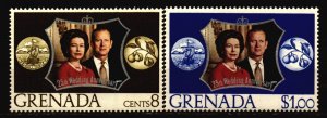 Grenada Unused NH Scott 466 - 467