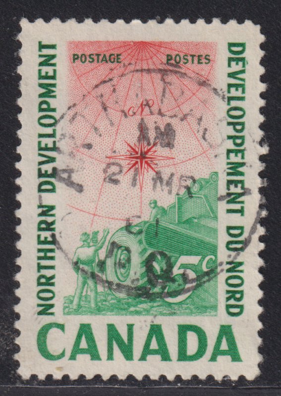 Canada 391 Northern Development 5¢ 1961