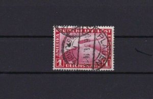 GERMANY 1928 GRAF ZEPPELIN AIRSHIP  ZEPPELIN STAMP USED REF R 2887