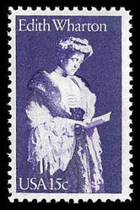 PCBstamps   US #1832 15c Edith Wharton, MNH, (25)