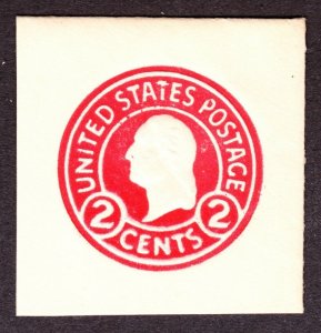 US U429c 2c Envelope Cut Square SCV $32.50