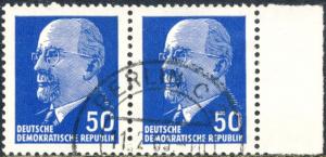 Germany DDR 1963 Sc 589 Leader Walter Ulbricht FDCL Stamp HR