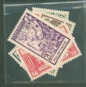 Mauritania #69-74 Mint (NH) Single (Complete Set)