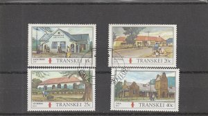 Transkei  Scott#  121-124  Used  (1983 Post Offices)