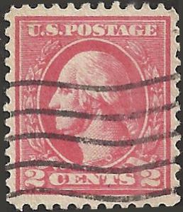 # 528B USED CARMINE GEORGE WASHINGTON