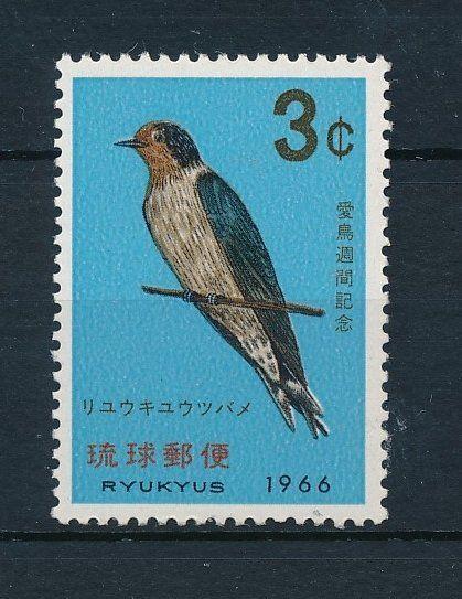 [23776] Ryukyu 1966 Birds Vögel Oiseaux Ucelli  MNH