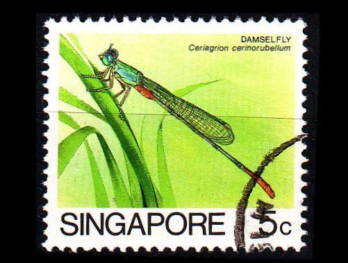 SINGAPUR SINGAPORE [1985] MiNr 0463 II ( O/used ) Tiere