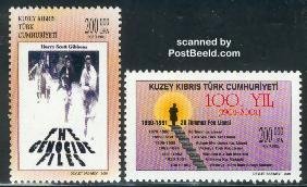 Turkish Cyprus 2001, Events 2v, MNH
