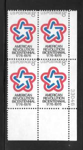 #1432 MNH Plate Block