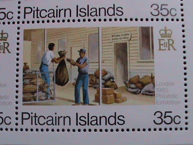 PITCAIRN ISLANDS 1988-INTERNATIONAL STAMP SHOW LONDON'88 MNH SHEET VF