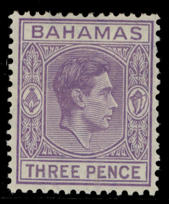 BAHAMAS GVI SG154, 3d violet, M MINT. Cat £16.