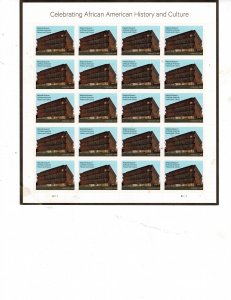 Africian American History Museum Forever US Postage Sheet #5251 VF MNH