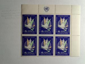 SCOTT # C11 PLATE BLOCK OF 6 MINT NEVER HINGED FIRST ISSUE 1964 GEM