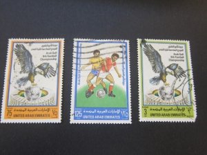 United Arab Emirates 1982 Sc 168-70 FU