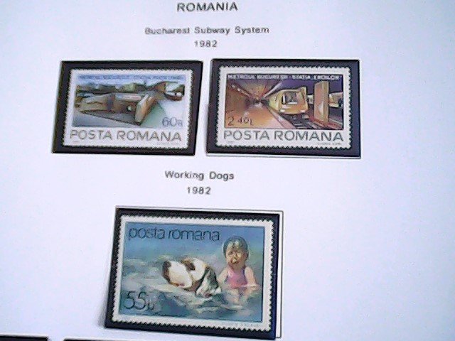 1982  Romania  MNH  full page auction