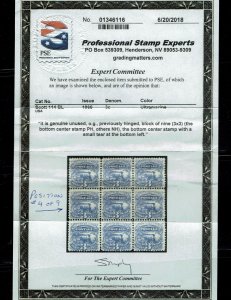 Scott #114 Fine-OG-NH. With 2018 PF certiticate. A Showpiece